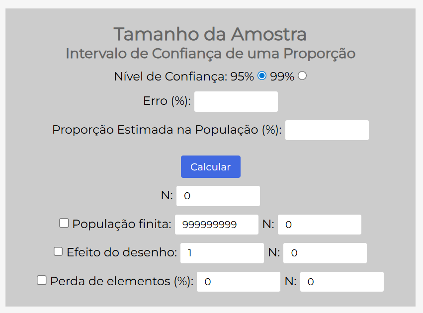 Calculadora USP Bauru